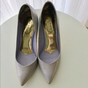 Lavender patent AUTHENTIC Ted Baker heels